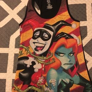 Harley Quinn / Poison Ivy Comic Tank